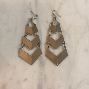 Silver Chandelier earrings
